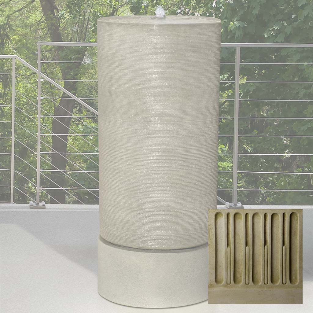 Campania Tall Cylinder Fountain - GFRCFT-1109 - Image 5