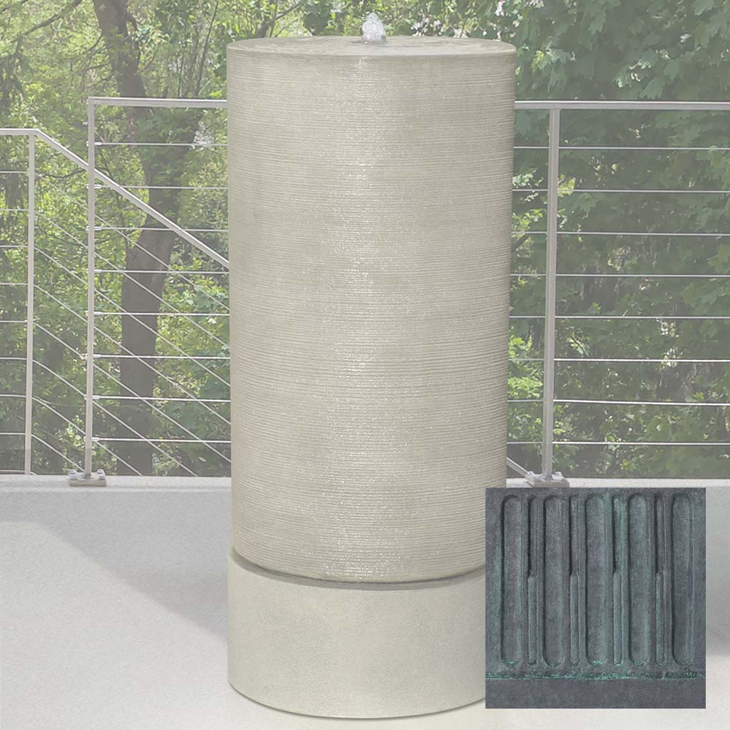 Campania Tall Cylinder Fountain - GFRCFT-1109 - Image 9
