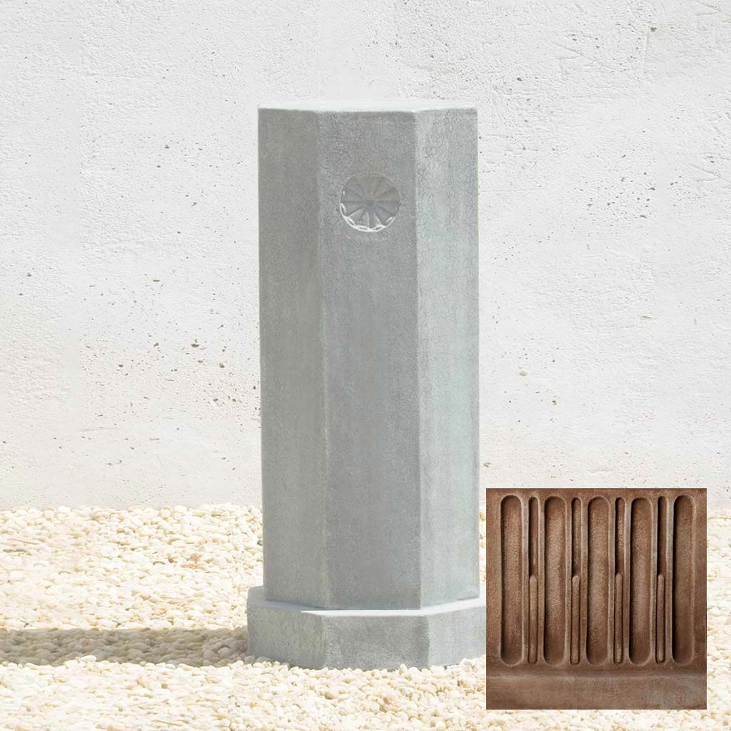 Campania Tall Octagonal Pedestal - PD-151 - Image 4