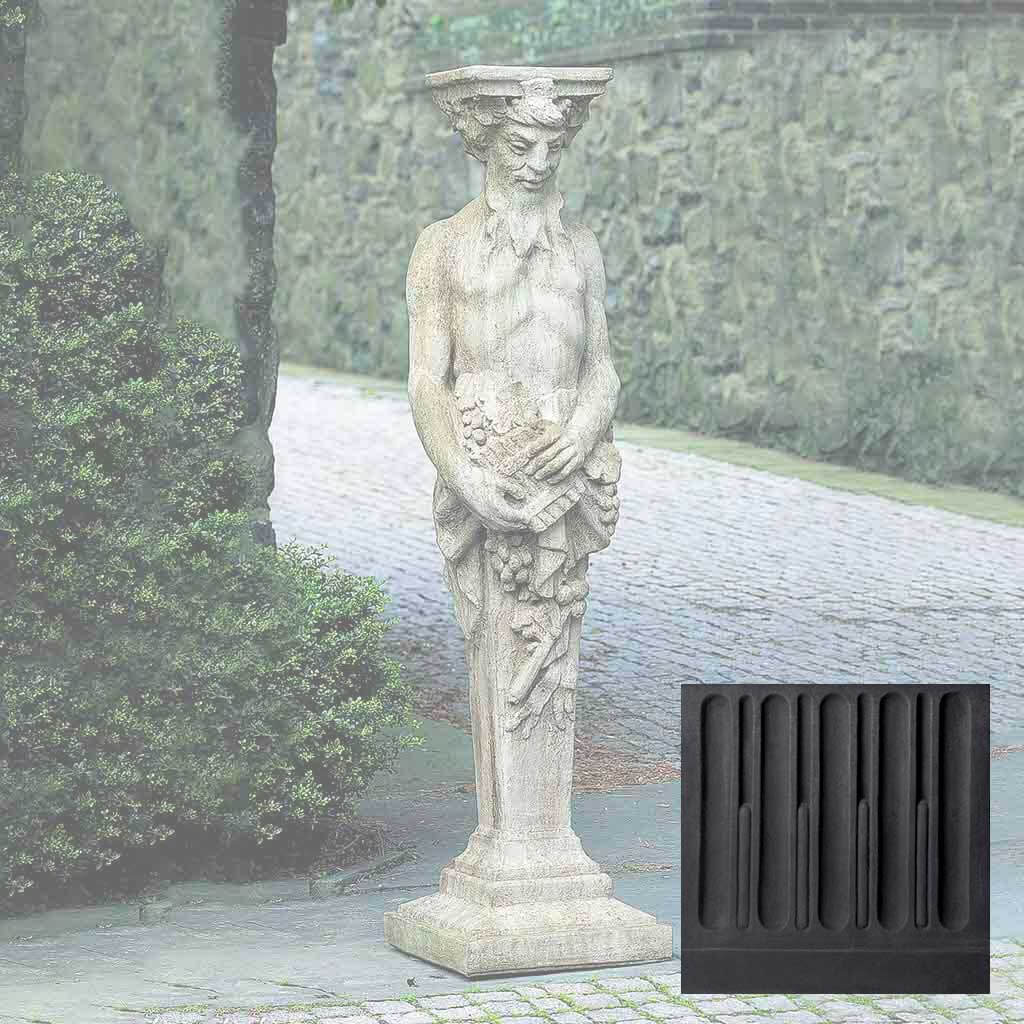 Campania Tall Satyr Garden Statue - S-218 - Image 11
