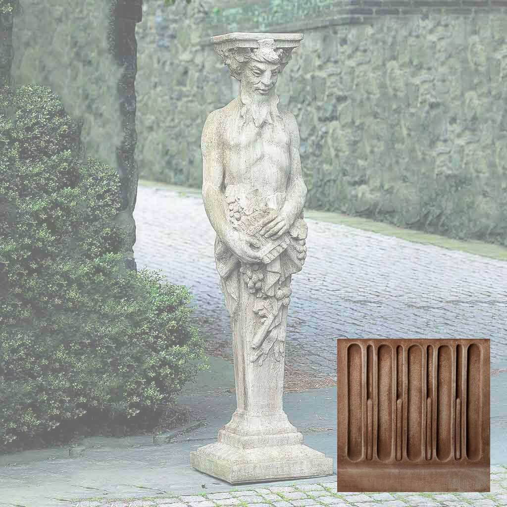 Campania Tall Satyr Garden Statue - S-218 - Image 3