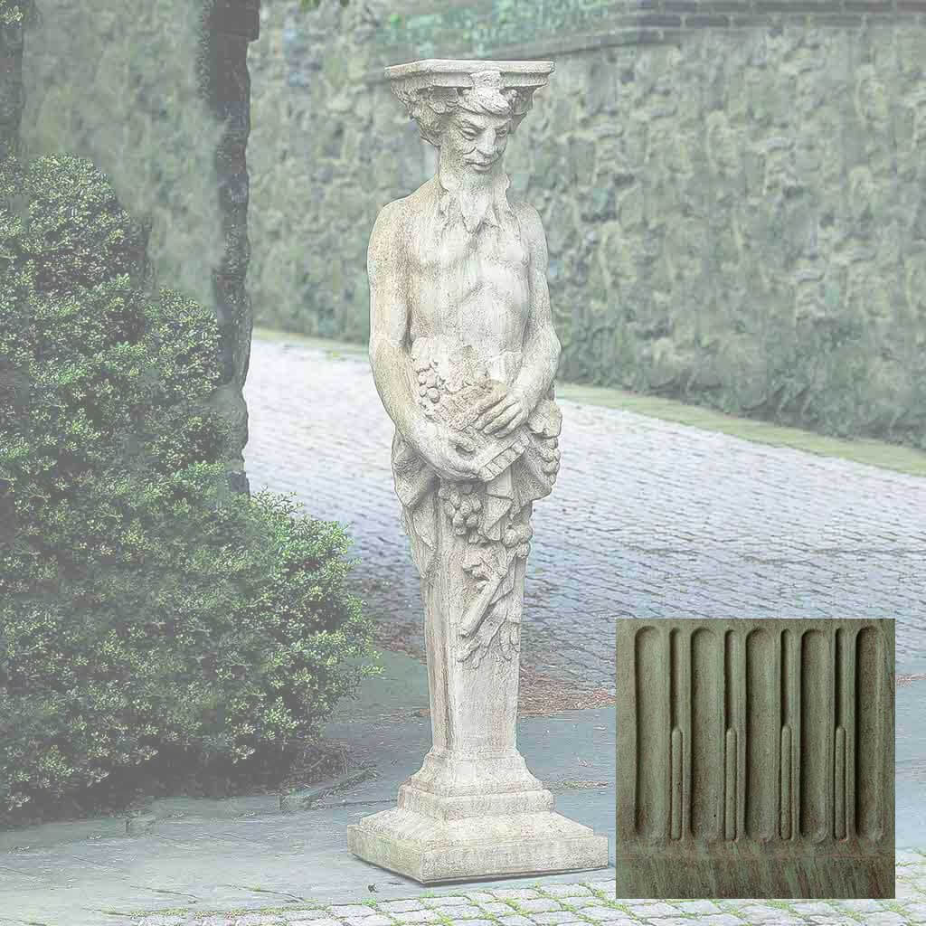 Campania Tall Satyr Garden Statue - S-218 - Image 4