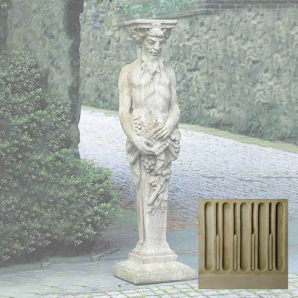Campania Tall Satyr Garden Statue - S-218 - Image 5