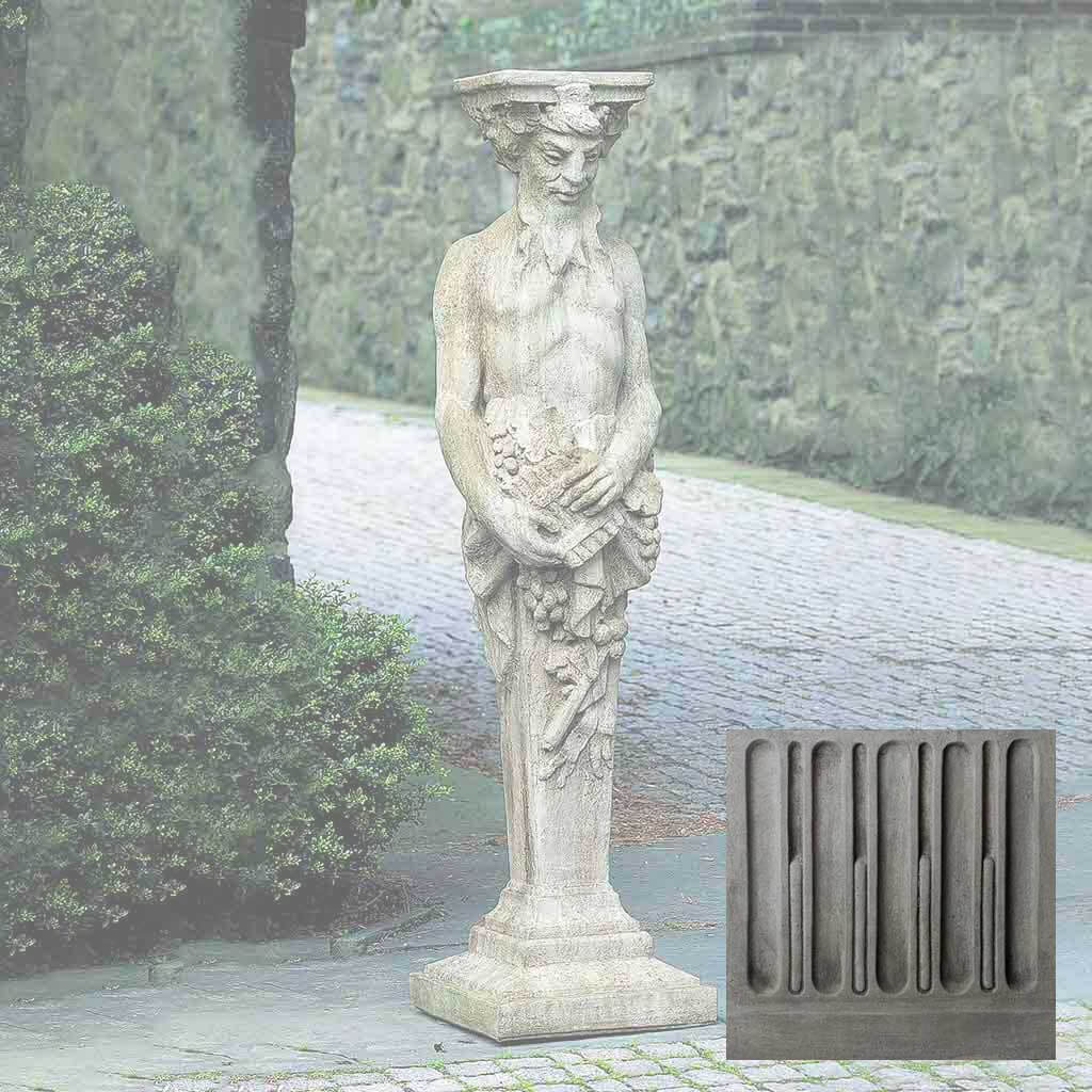 Campania Tall Satyr Garden Statue - S-218 - Image 8