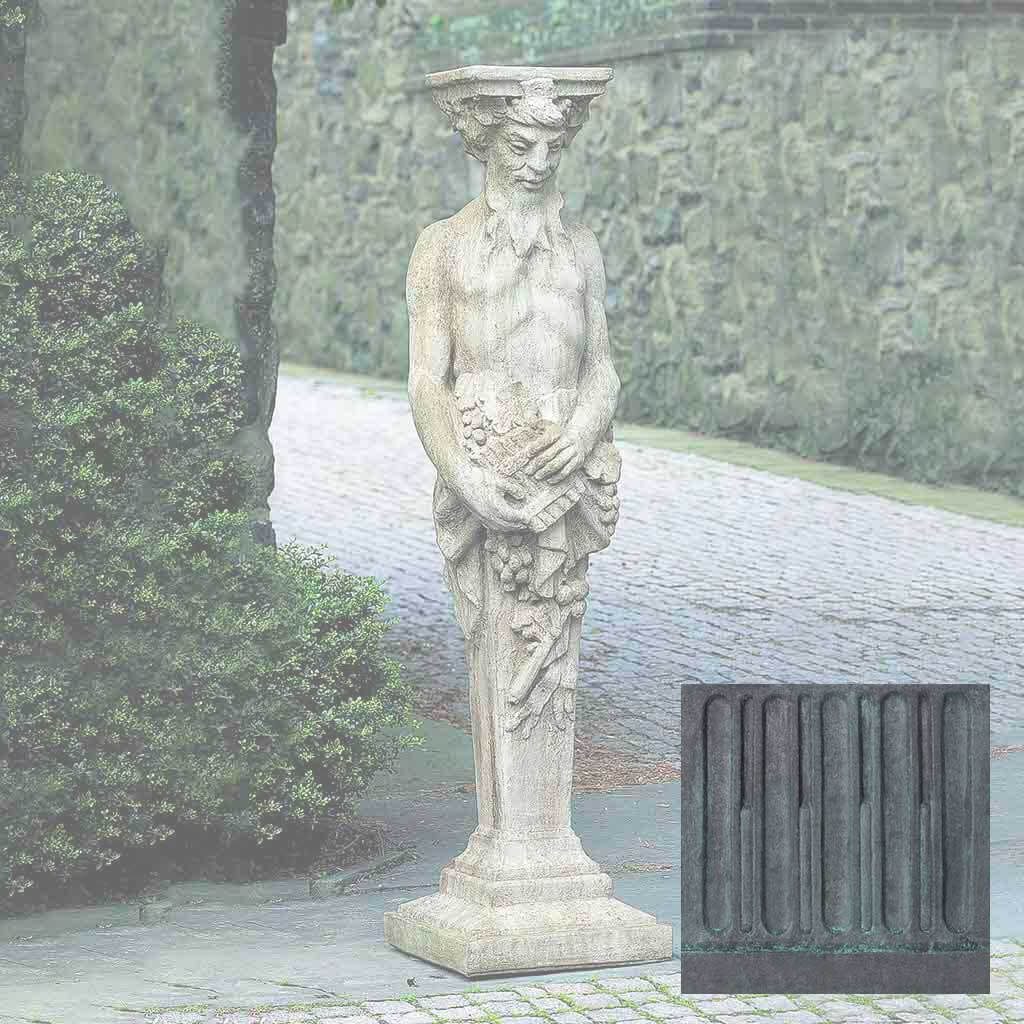 Campania Tall Satyr Garden Statue - S-218 - Image 9