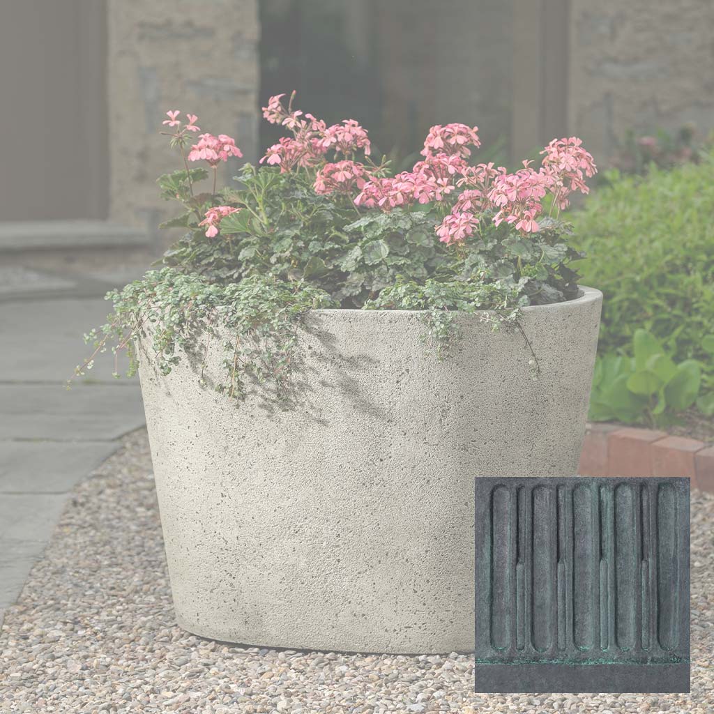 Campania Tapered Oval Planter - P-1011 - Image 10