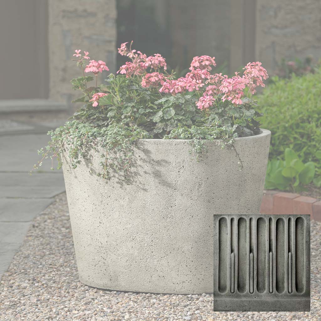 Campania Tapered Oval Planter - P-1011 - Image 3