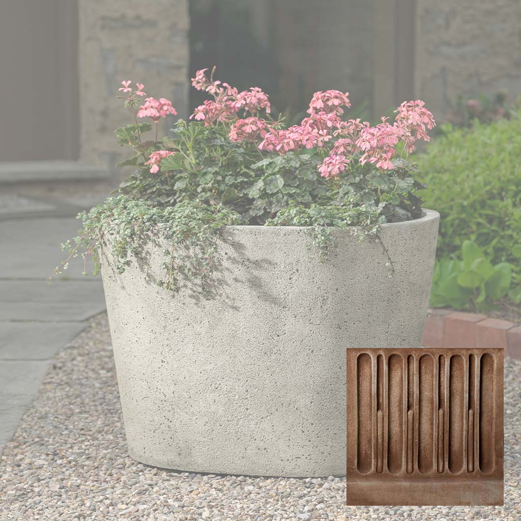 Campania Tapered Oval Planter - P-1011 - Image 4