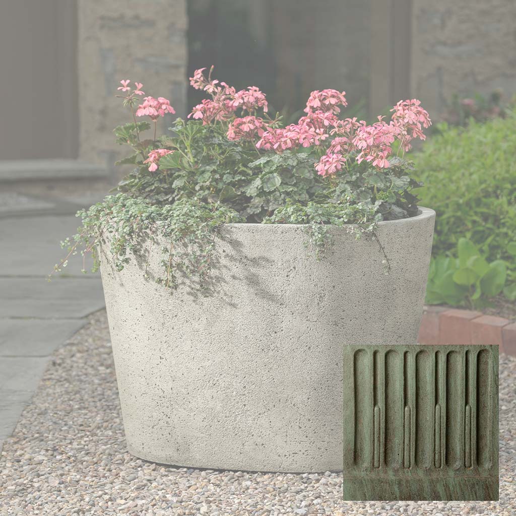 Campania Tapered Oval Planter - P-1011 - Image 5