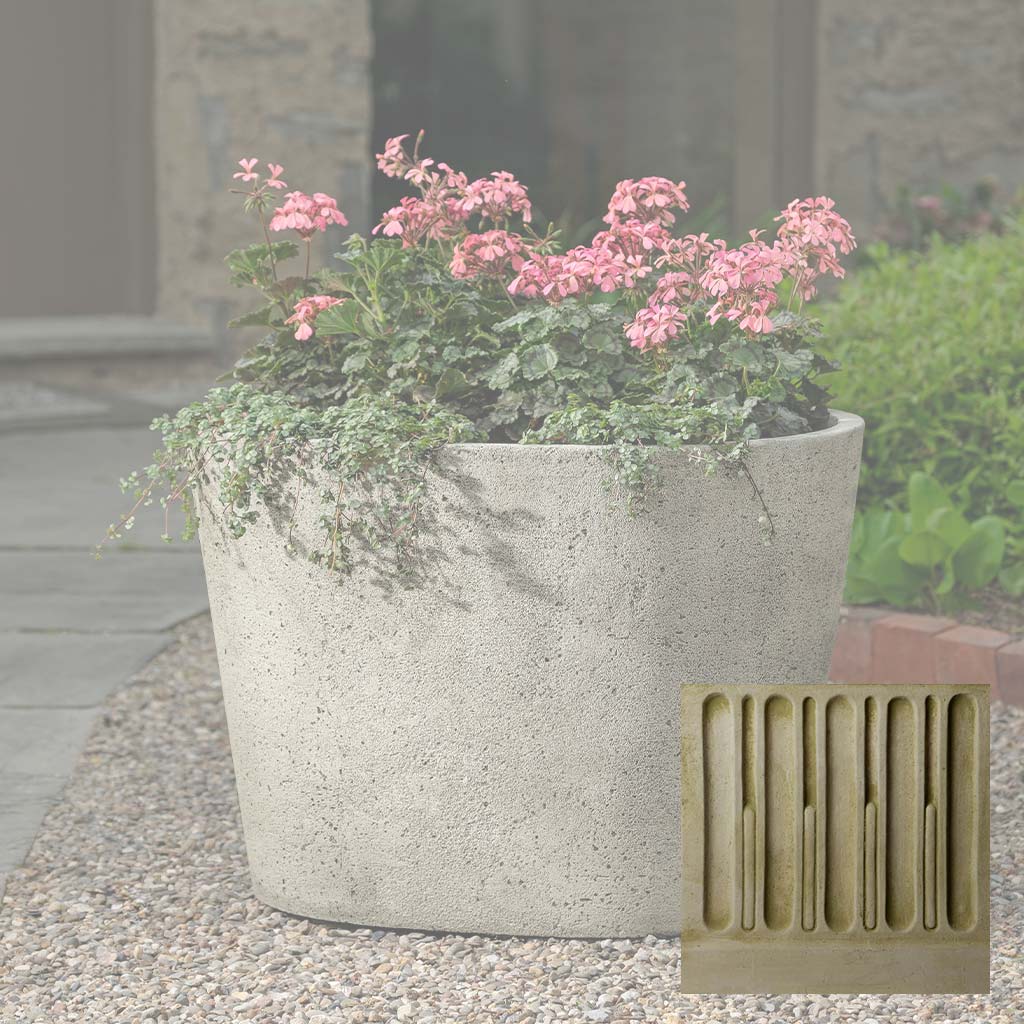 Campania Tapered Oval Planter - P-1011 - Image 7