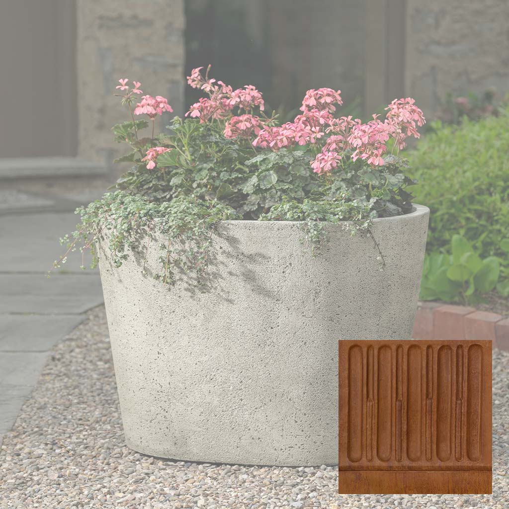Campania Tapered Oval Planter - P-1011 - Image 9