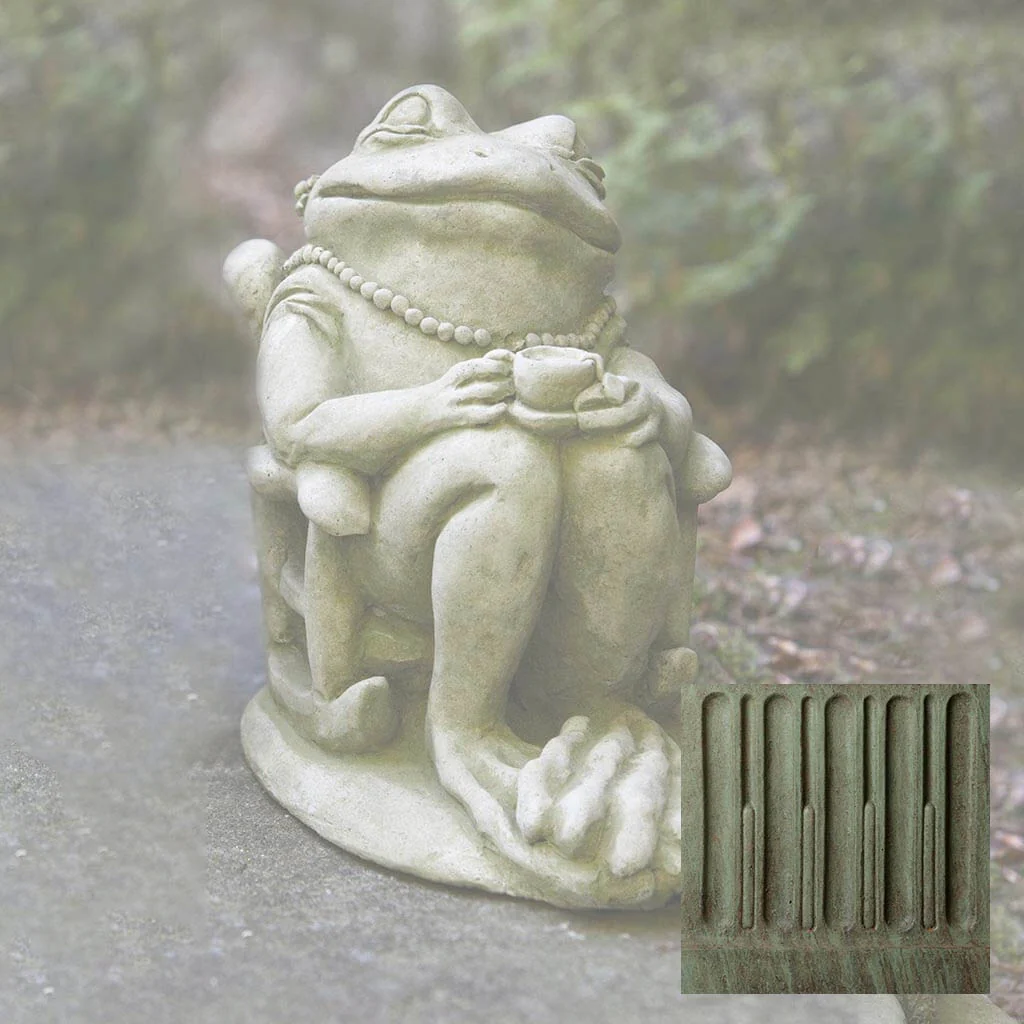 Campania Tea Garden Statue - A-398 - Image 5