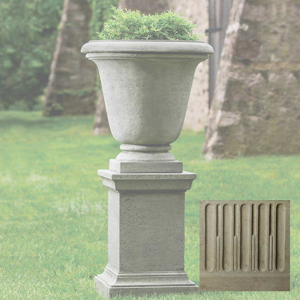 Campania Textured Hampton Urn with Pedestal - PPD-554 - Image 14