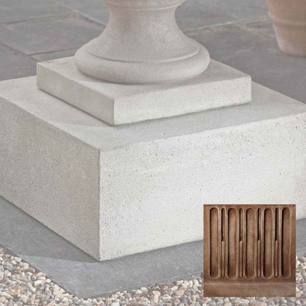 Campania Textured Low Sq Pedestal - PD-173 - Image 4