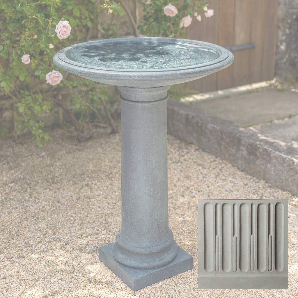 Campania The Hampton Birdbath - B-192 - Image 10