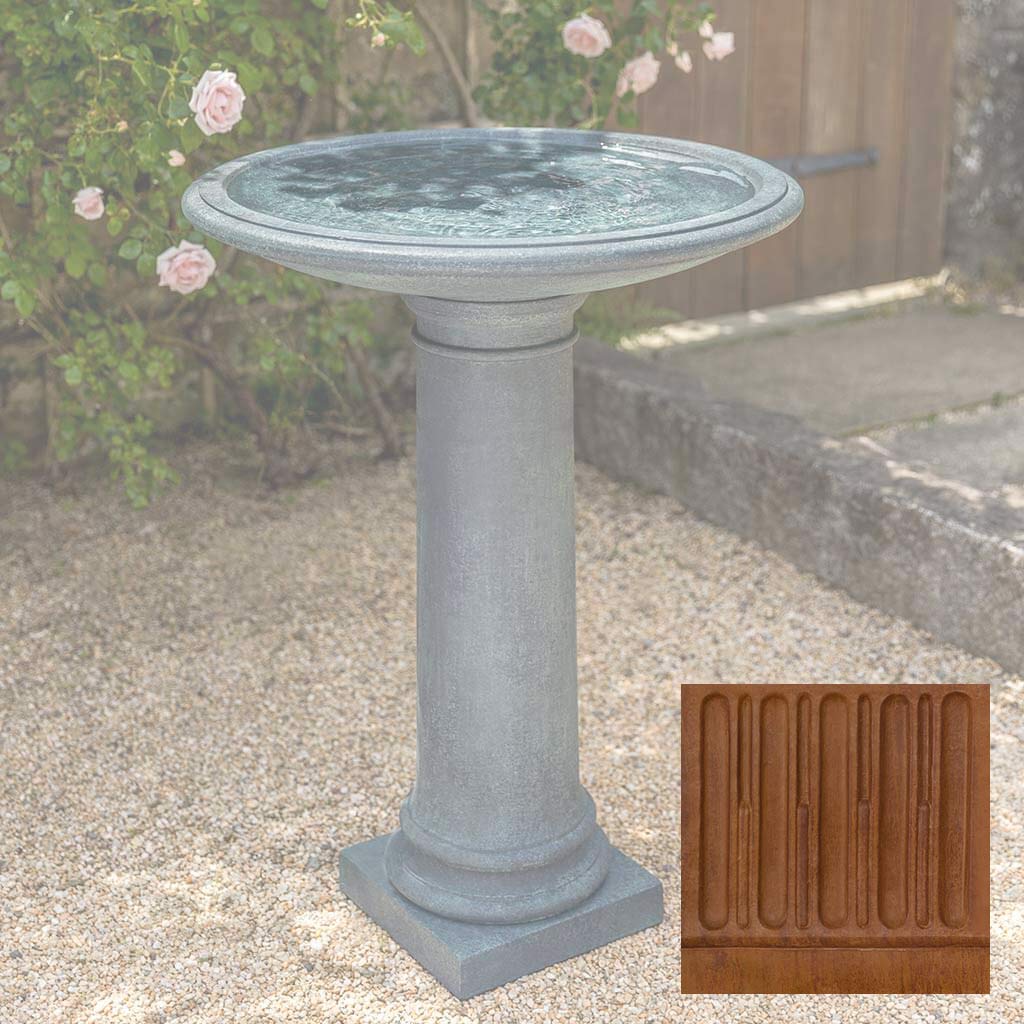 Campania The Hampton Birdbath - B-192 - Image 8