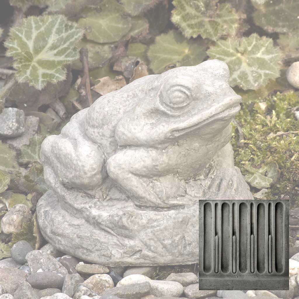 Campania Tiny Frog Garden Statue - A-299 - Image 3