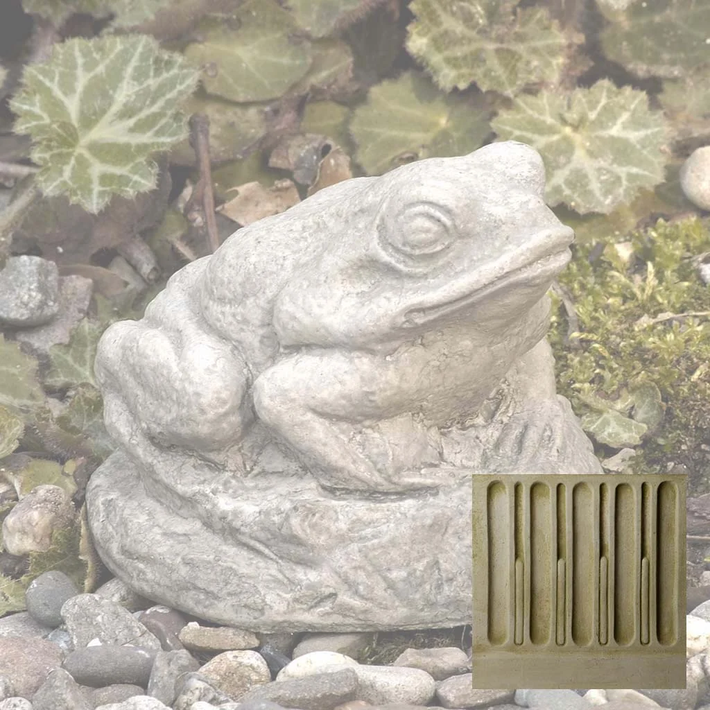 Campania Tiny Frog Garden Statue - A-299 - Image 6