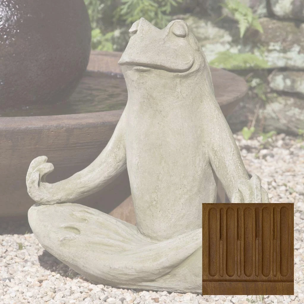 Campania Totally Zen Frog Garden Statue - A-393 - Image 12