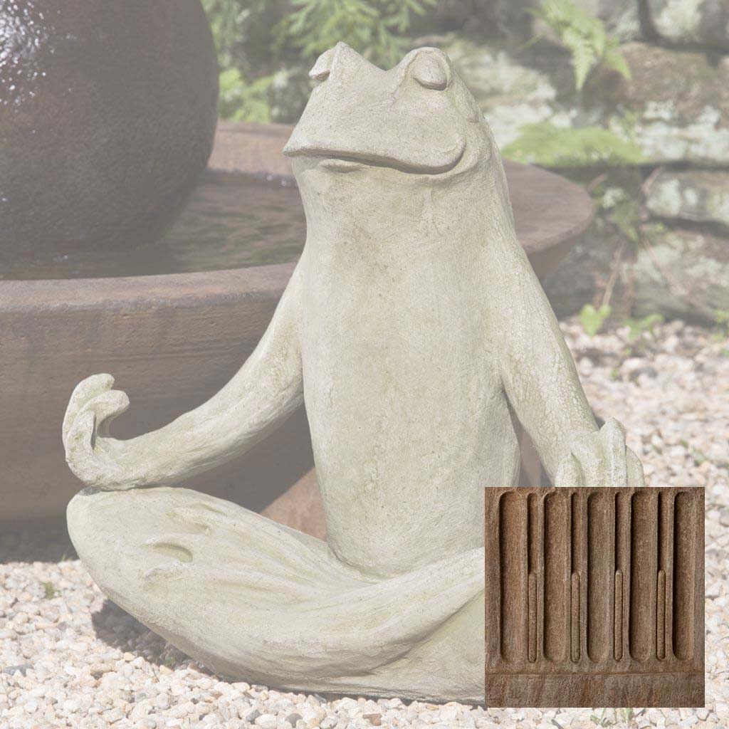 Campania Totally Zen Frog Garden Statue - A-393 - Image 2