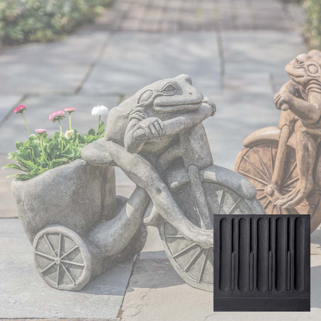 Campania Tricycle Frog Planter Garden Statue - A-588 - Image 12