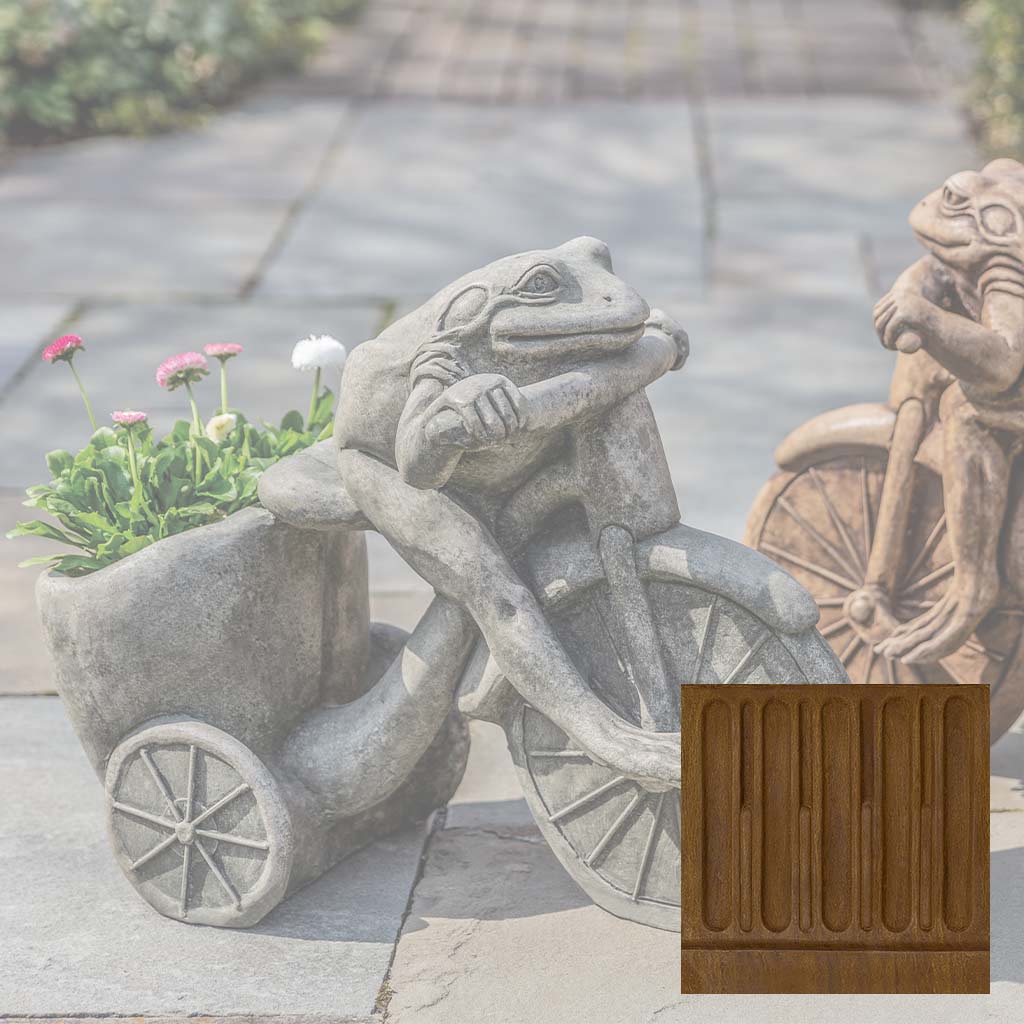 Campania Tricycle Frog Planter Garden Statue - A-588 - Image 13