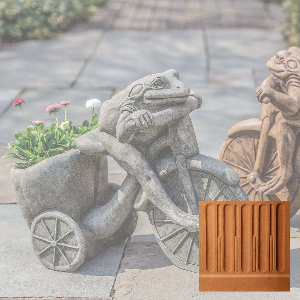 Campania Tricycle Frog Planter Garden Statue - A-588 - Image 14