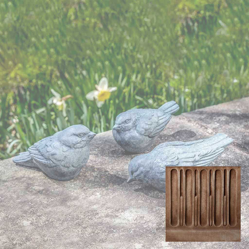 Campania Trio d'Oiseaux Garden Statue - A-631 - Image 4