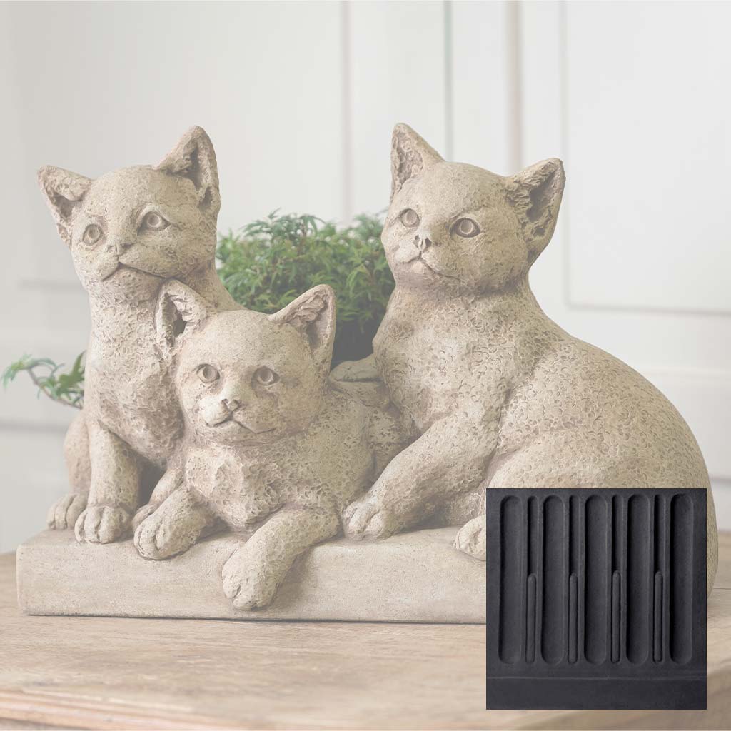 Campania Triplets Garden Statue - A-666 - Image 11