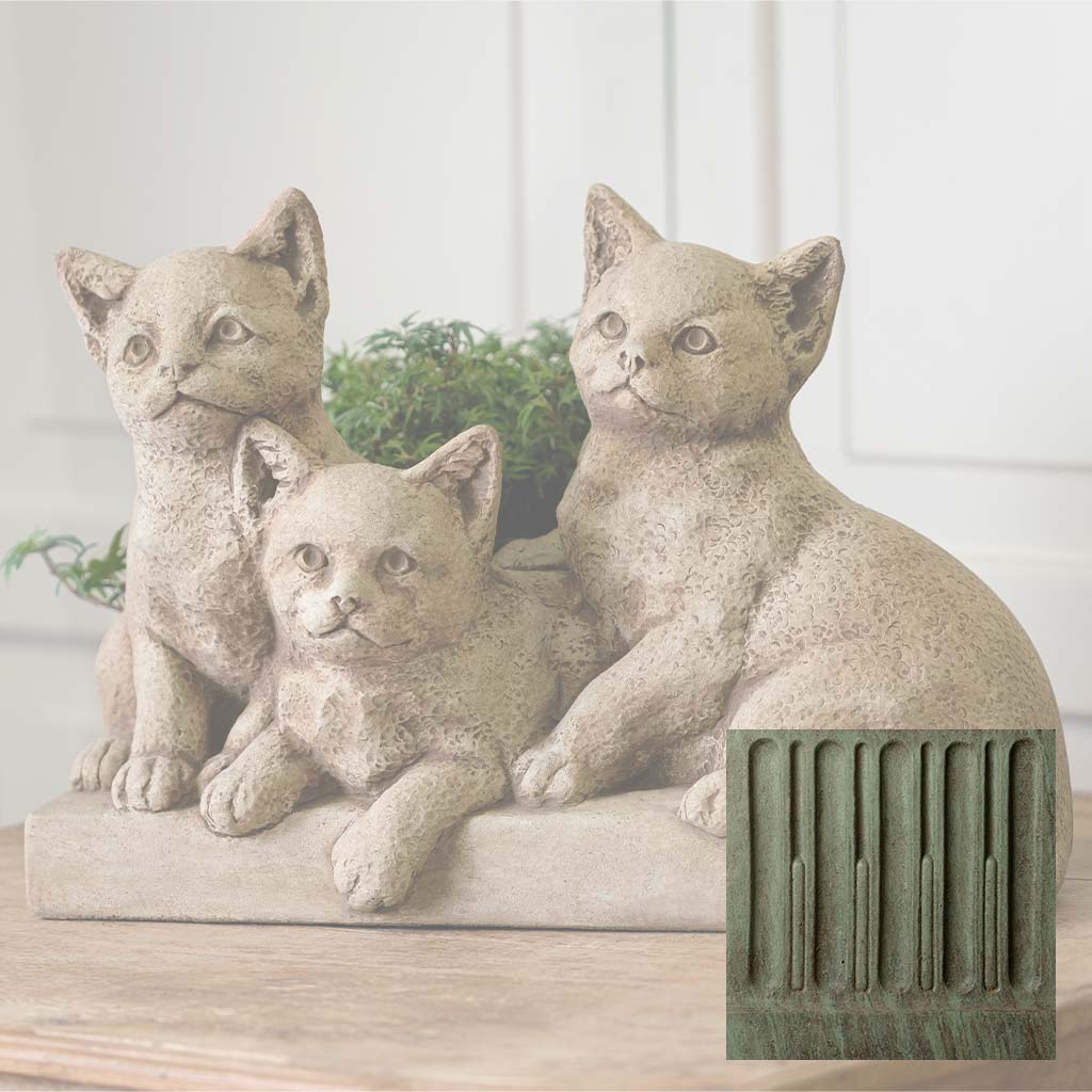 Campania Triplets Garden Statue - A-666 - Image 4