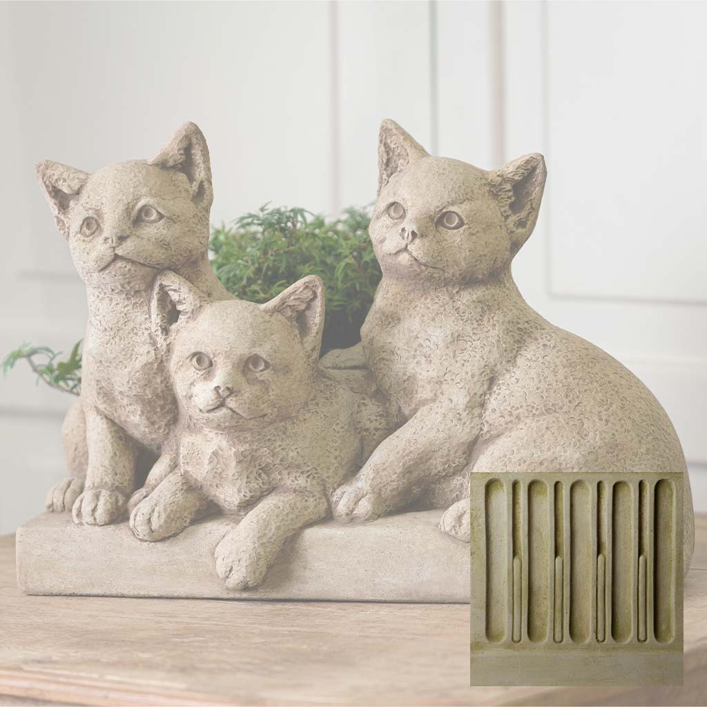 Campania Triplets Garden Statue - A-666 - Image 5