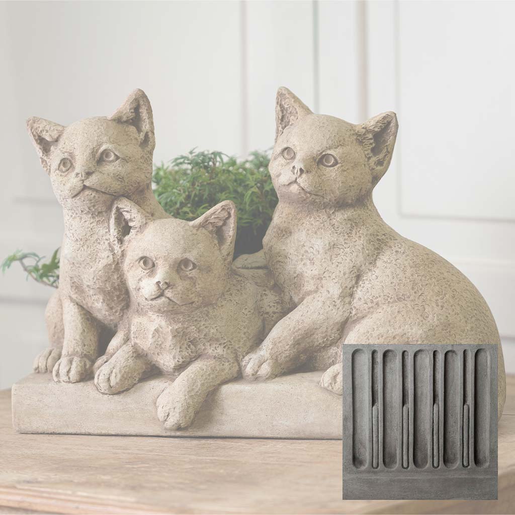 Campania Triplets Garden Statue - A-666 - Image 8
