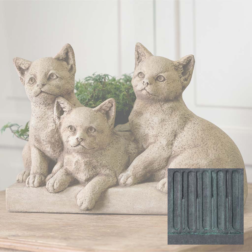 Campania Triplets Garden Statue - A-666 - Image 9