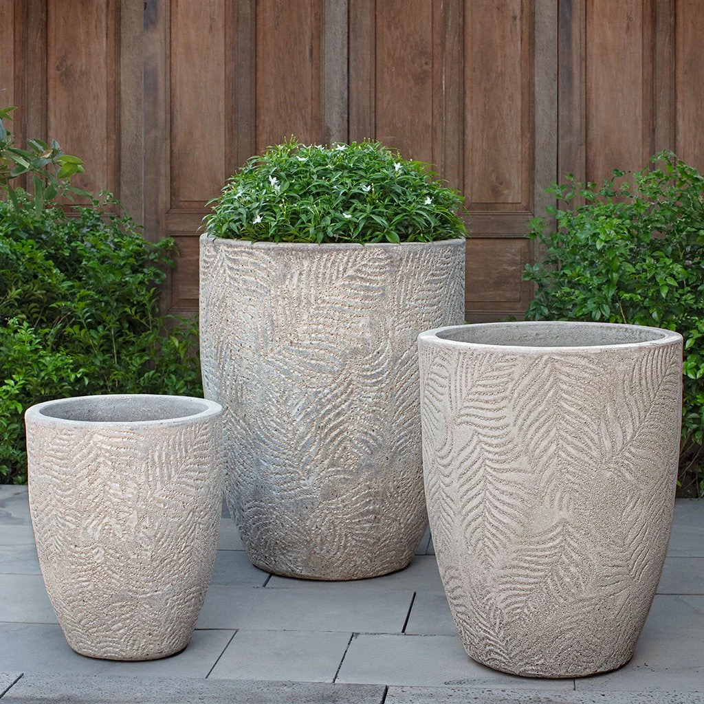 Campania Tropicale Planter, Tall, Set of 3 - 6772-0503 - Image 2