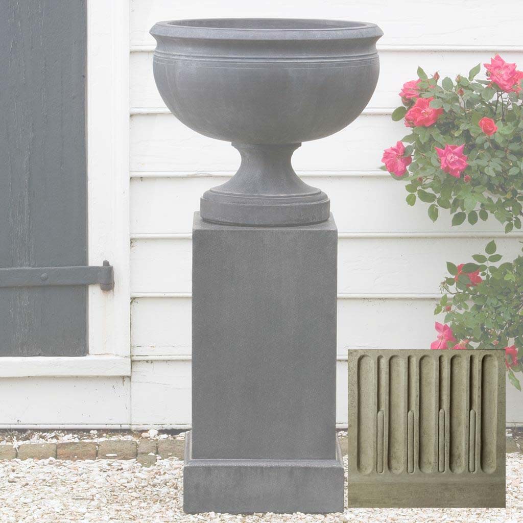 Campania Wburg Plantation Urn w/ Classic Tall Pedestal - PPD-454 - Image 14
