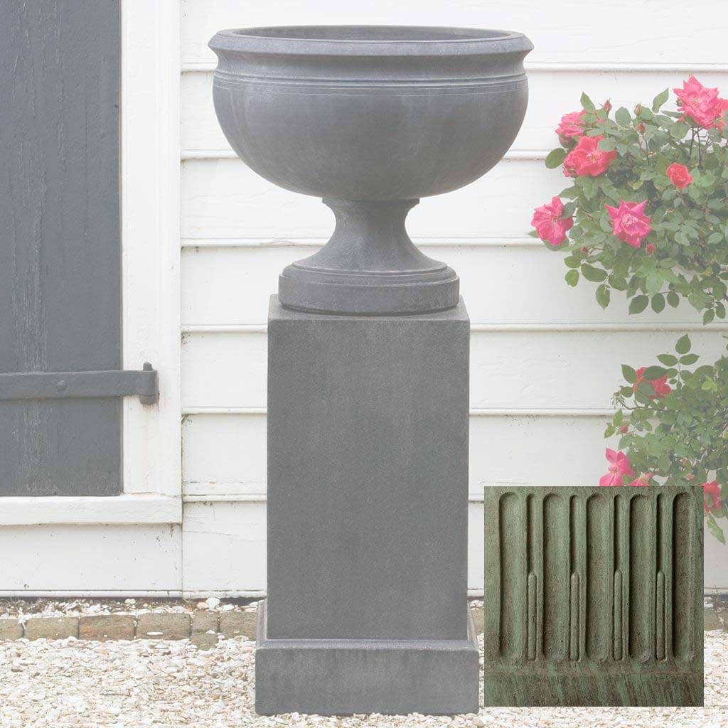 Campania Wburg Plantation Urn w/ Classic Tall Pedestal - PPD-454 - Image 5