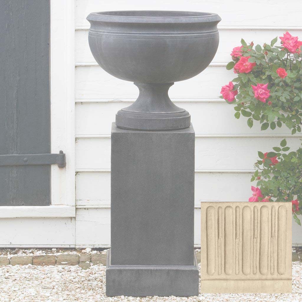 Campania Wburg Plantation Urn w/ Classic Tall Pedestal - PPD-454 - Image 7
