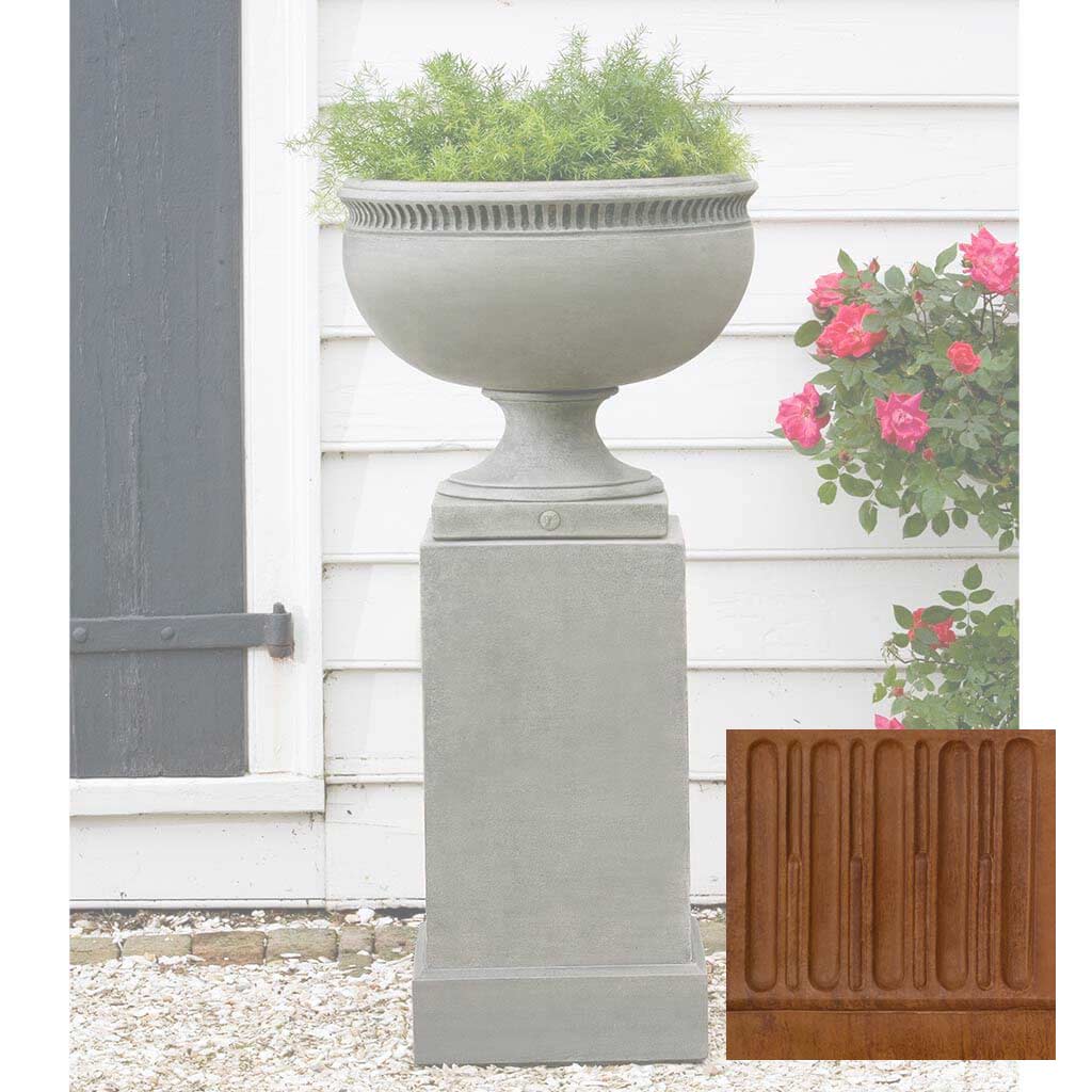 Campania Wburg Tayloe House Urn w/ Classic Tall Pedestal - PPD-459 - Image 7