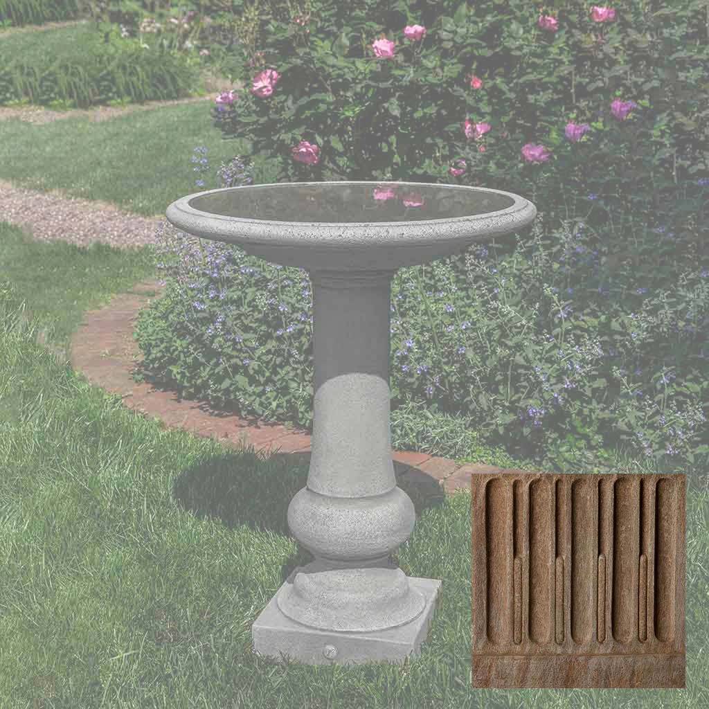 Campania Williamsburg Boxwood Garden Birdbath - B-176 - Image 2