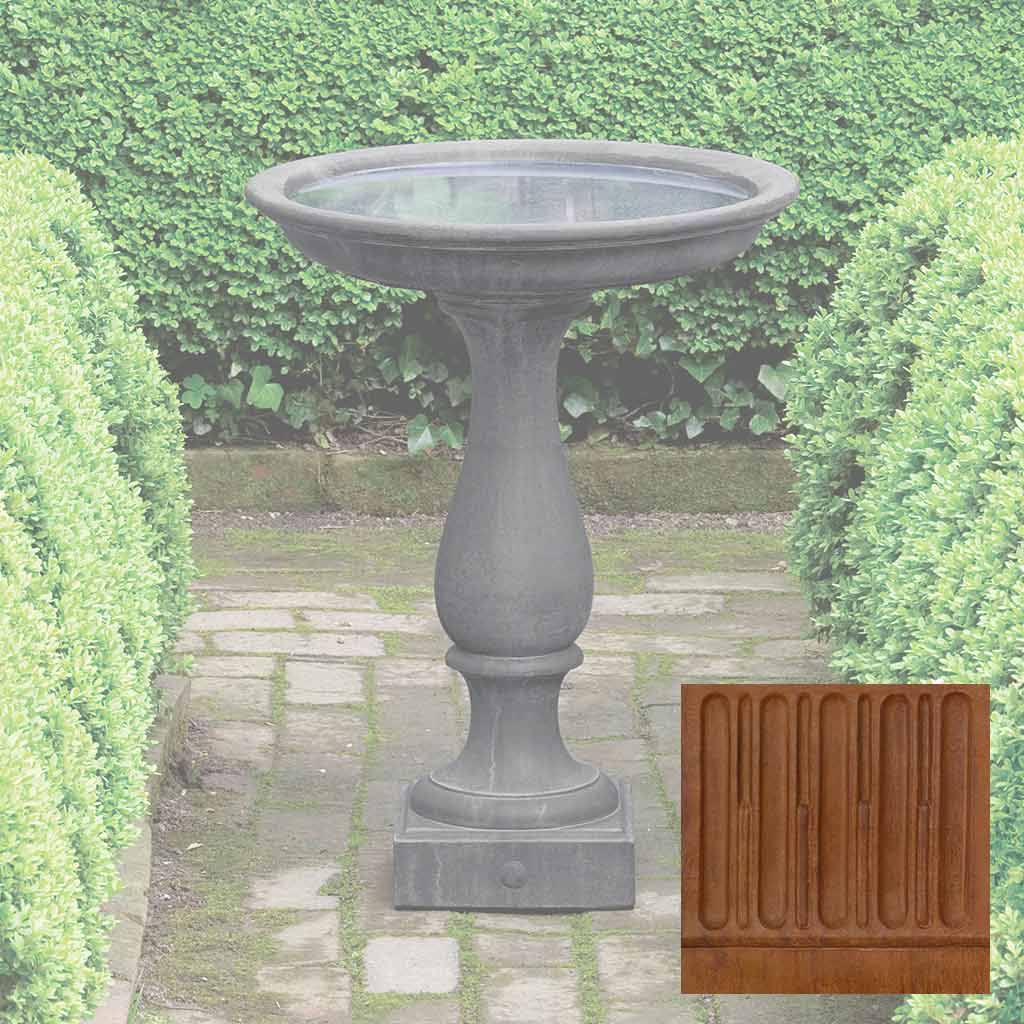 Campania Williamsburg Candlestand Birdbath - B-119 - Image 8