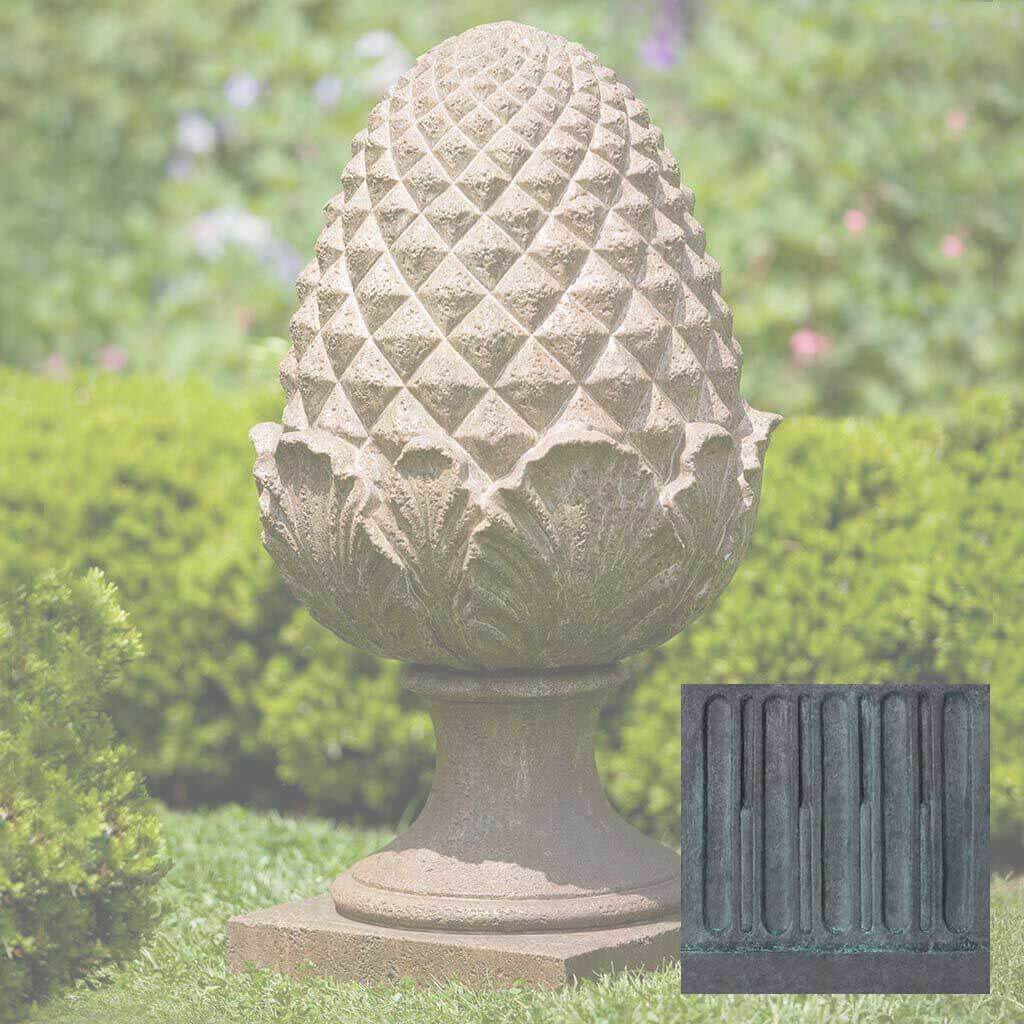 Campania Williamsburg Grand Pinecone Garden Statue - S-303 - Image 9