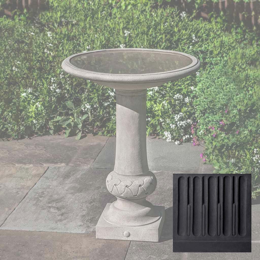 Campania Williamsburg Knot Garden Birdbath - B-179 - Image 11