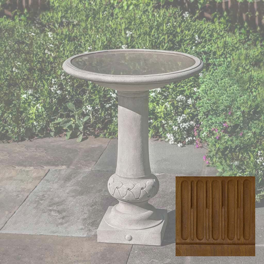 Campania Williamsburg Knot Garden Birdbath - B-179 - Image 12