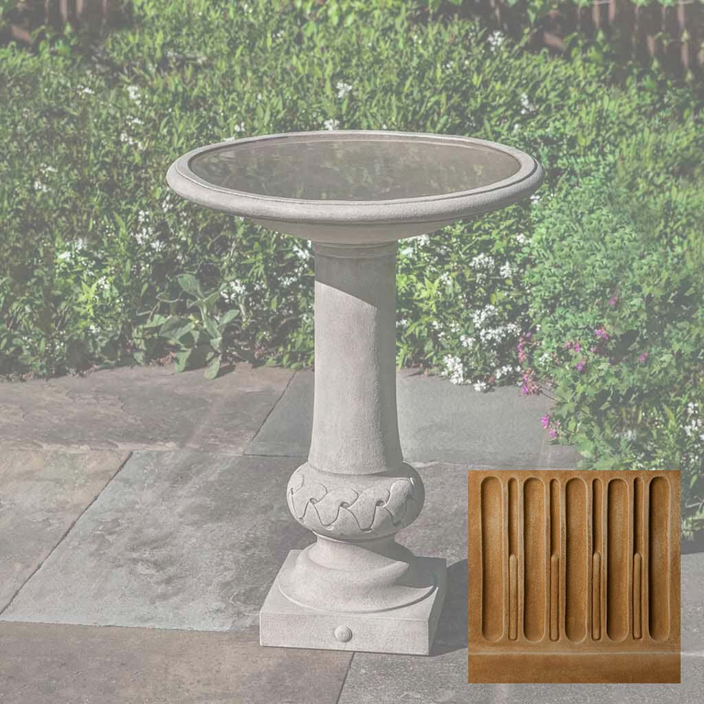Campania Williamsburg Knot Garden Birdbath - B-179 - Image 13