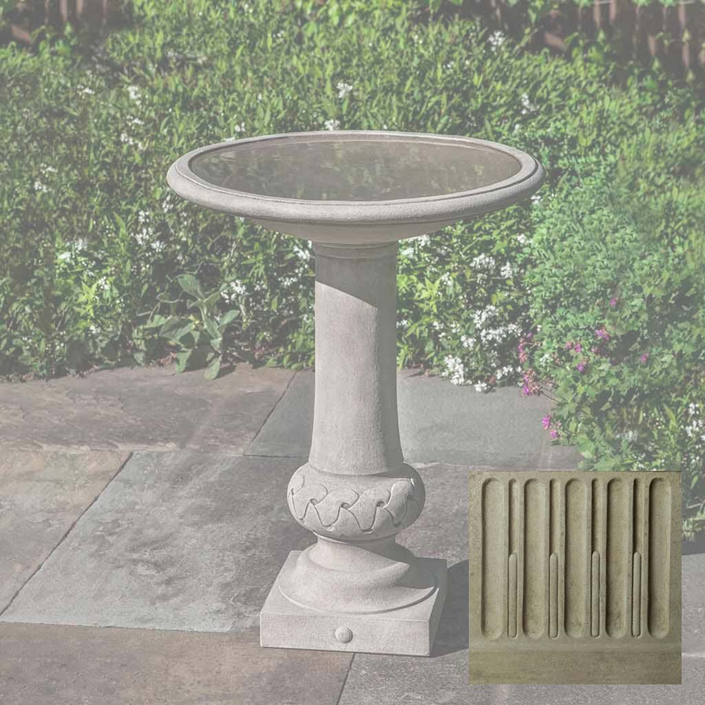 Campania Williamsburg Knot Garden Birdbath - B-179 - Image 14