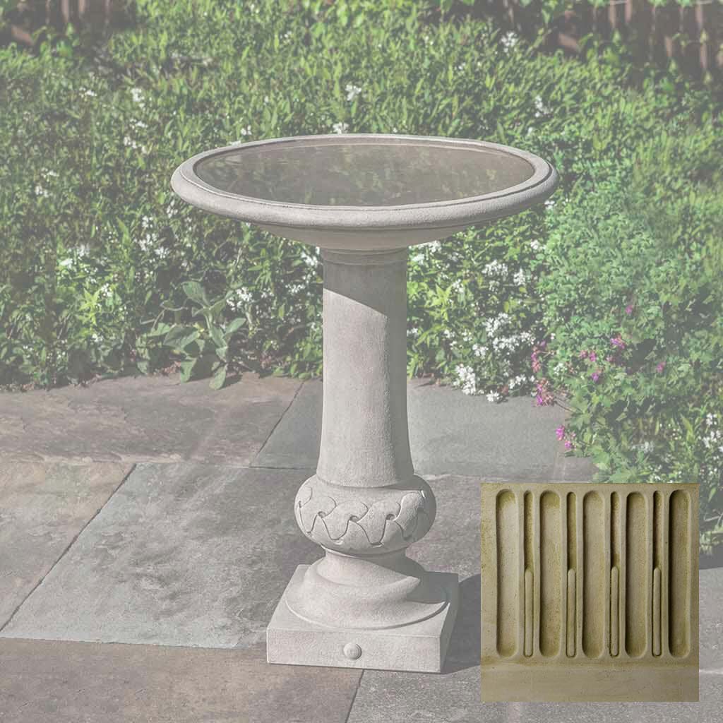 Campania Williamsburg Knot Garden Birdbath - B-179 - Image 6