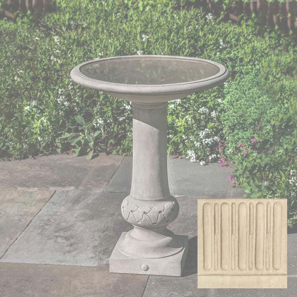 Campania Williamsburg Knot Garden Birdbath - B-179 - Image 7
