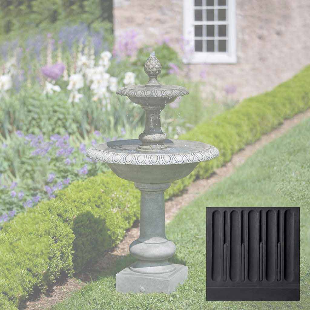 Campania Williamsburg Pineapple Two Tier Fountain - FT-132 - Image 11