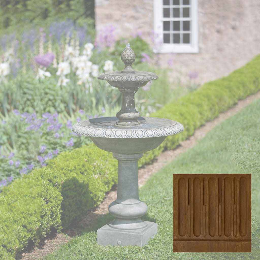 Campania Williamsburg Pineapple Two Tier Fountain - FT-132 - Image 12