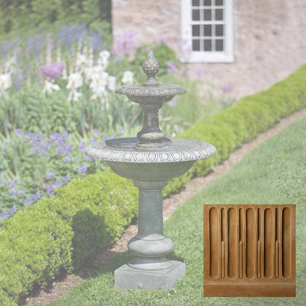 Campania Williamsburg Pineapple Two Tier Fountain - FT-132 - Image 13